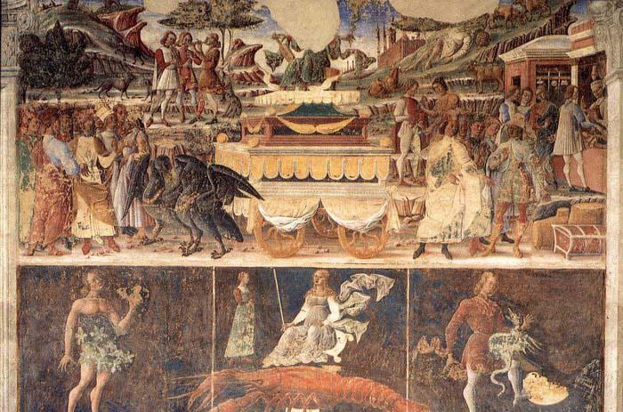 Cosimo Tura Triumph of Mercury France oil painting art
